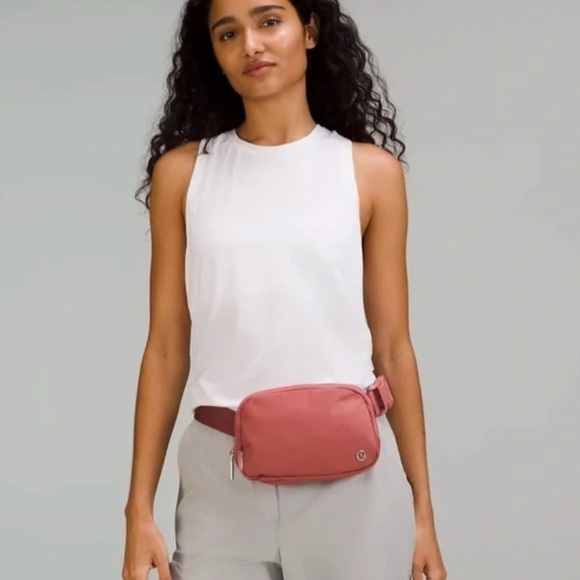 lululemon athletica Handbags - Lululemon Belt Bag - Brier Rose